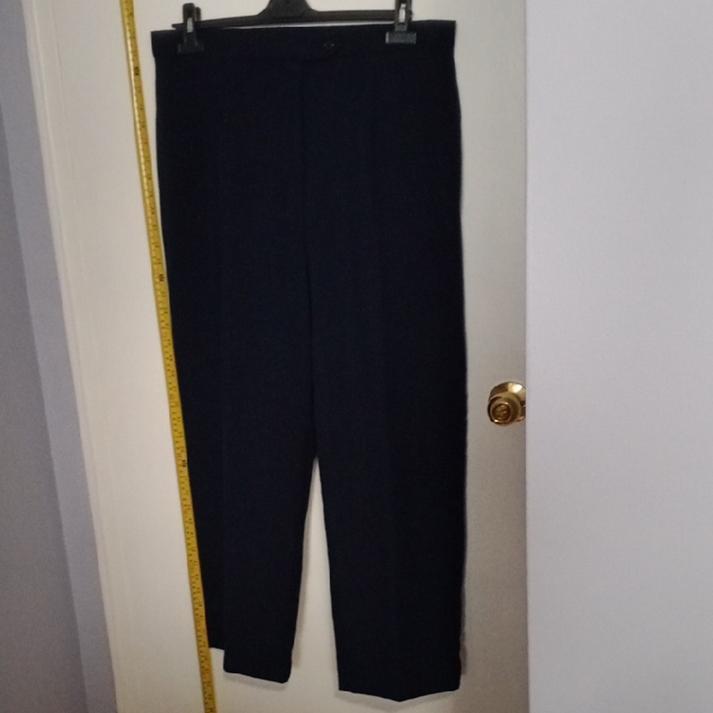 Vintage Black Ankle Cropped Pants & Jumpsuits